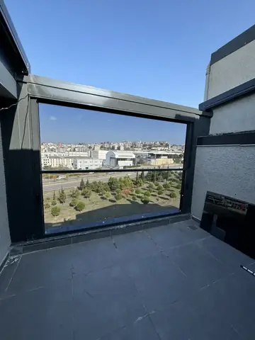 Bursa giyotin cam balkon, şehir manzarası