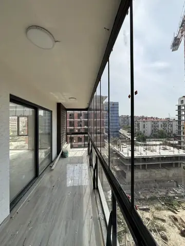 Katlanır cam balkon, balkon içinden manzara