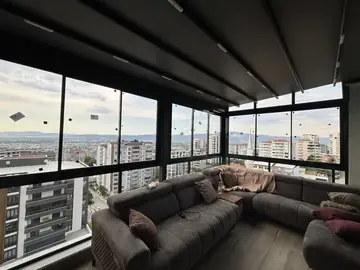 Bursa pergola sistemleri, salon düzeninde teras