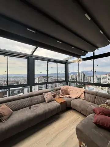 Bursa pergola, tavan ve LED aydınlatma